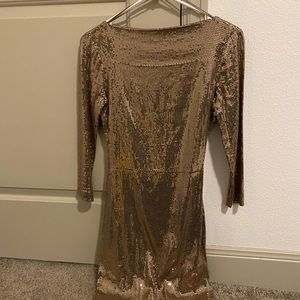 Worn once fitted short dress